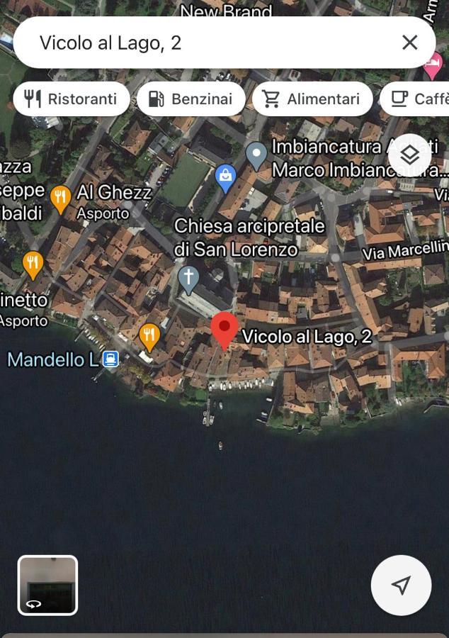 La Casina Al Lago Mandello del Lario Exterior photo